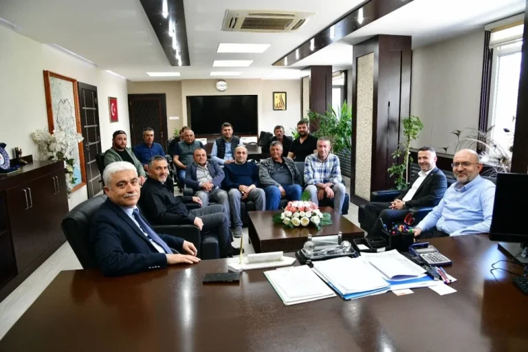 Bölge Müdürü Osman Erkan’a Ziyaret