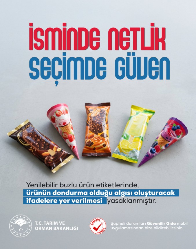Ispartalı tüketicileri de ilgilendiriyor… Buzlu ürün etiketlerinde “Dondurma” algısına geçit yok!